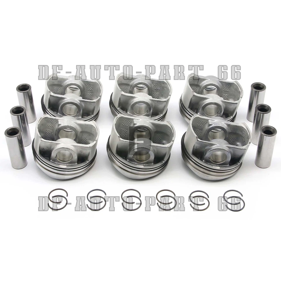 Juego de 6 pistones y anillos KS OEM Φ84,51 mm para AUDI S4 S5 A6 A7 A8 Q5 Q7 3,0 TFSI Foto 3 de 4