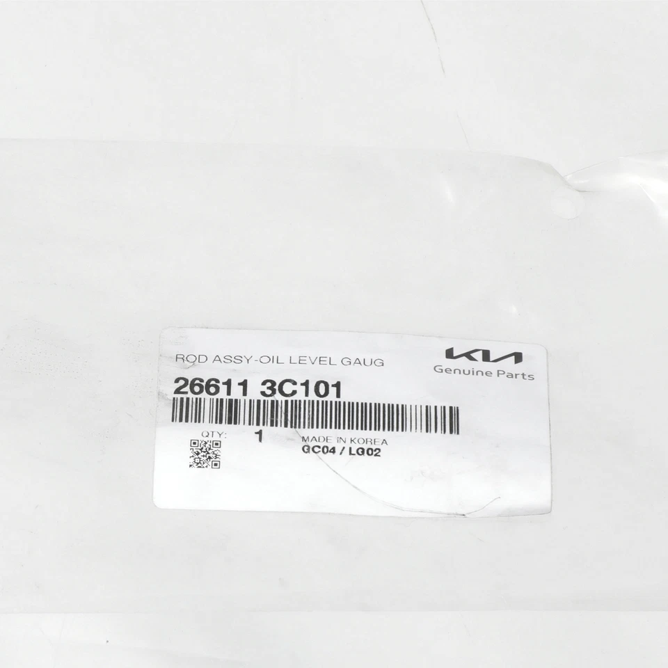 Varilla de medición de nivel de aceite de motor OEM NUEVA 14-23 Kia Cadenza Sedona Sorento 26611-3C101 Foto 3 de 3