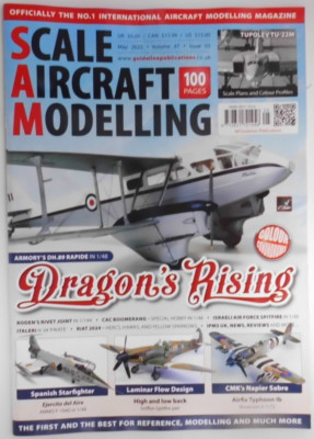 Scale Aircraft Modelling Magazine May 2025 Armory's DH.89 Rapide in 1/48