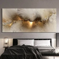 Cloud Abstract Canvas Painting Canvas Wall Art Wall Mural Poster Prints Picture
