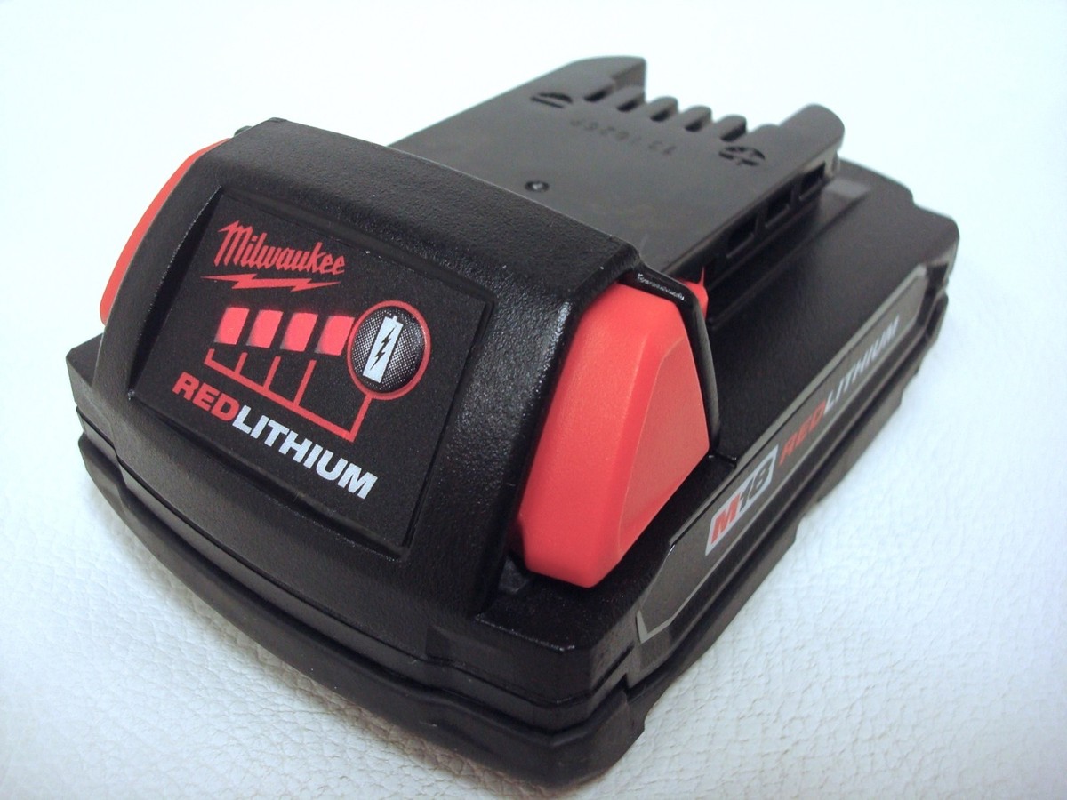 Milwaukee M18 Red Lithium 18V 1.5Ah Battery – 48-11-1815, Brand New