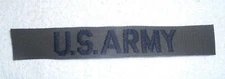 Unissued US Army Name Tape Strip USGI Embroidered Nametape NOS NEW