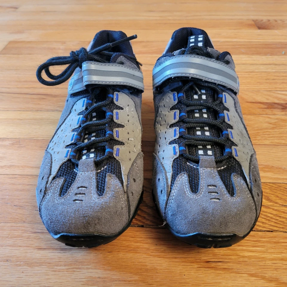 Sapatos femininos TAHO ATB marrom especializado ciclismo de montanha camurça EUA 7.5 / UE 38 - Imagem 4 de 4