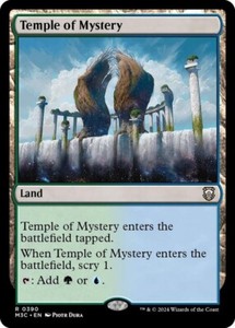 Temple of Mystery (Ripple Foil) 390 Commander: Modern Horizons 3