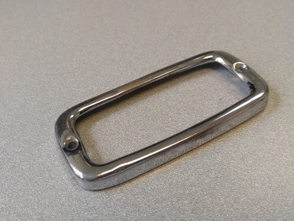 USED ORIGINAL PORSCHE 356B 356C 356SC BACK UP LIGHT HELLA 62548 CHROME BEZEL 9 - Изображение 3 из 4