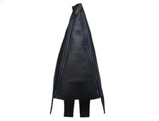 HONDA JAZZ III (2007-2013) Schaltknaufabdeckung - Leder Nähte Hellblau