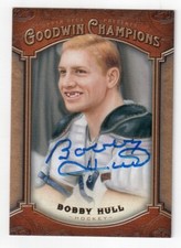 Bobby Hull Signed 2014 Upper Deck Goodwin Champions Card #12 - Autograph