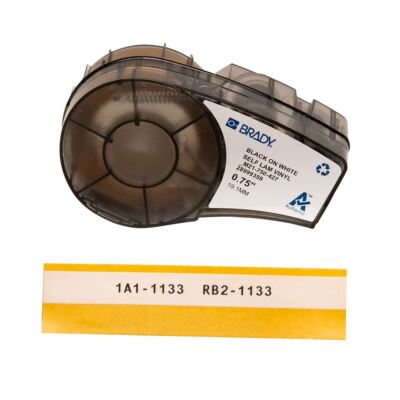 BRADY Label tape M21-1500-427 Self-laminating Vinyl tape; 38.1mm x 4.30m