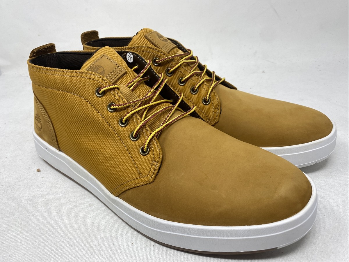 Timberland Davis Square  Leather Chukka Wheat Nubuck men\'s size 11 Timberland Davis WP Warm Lined Chukka Wheat | Mercari main image 3