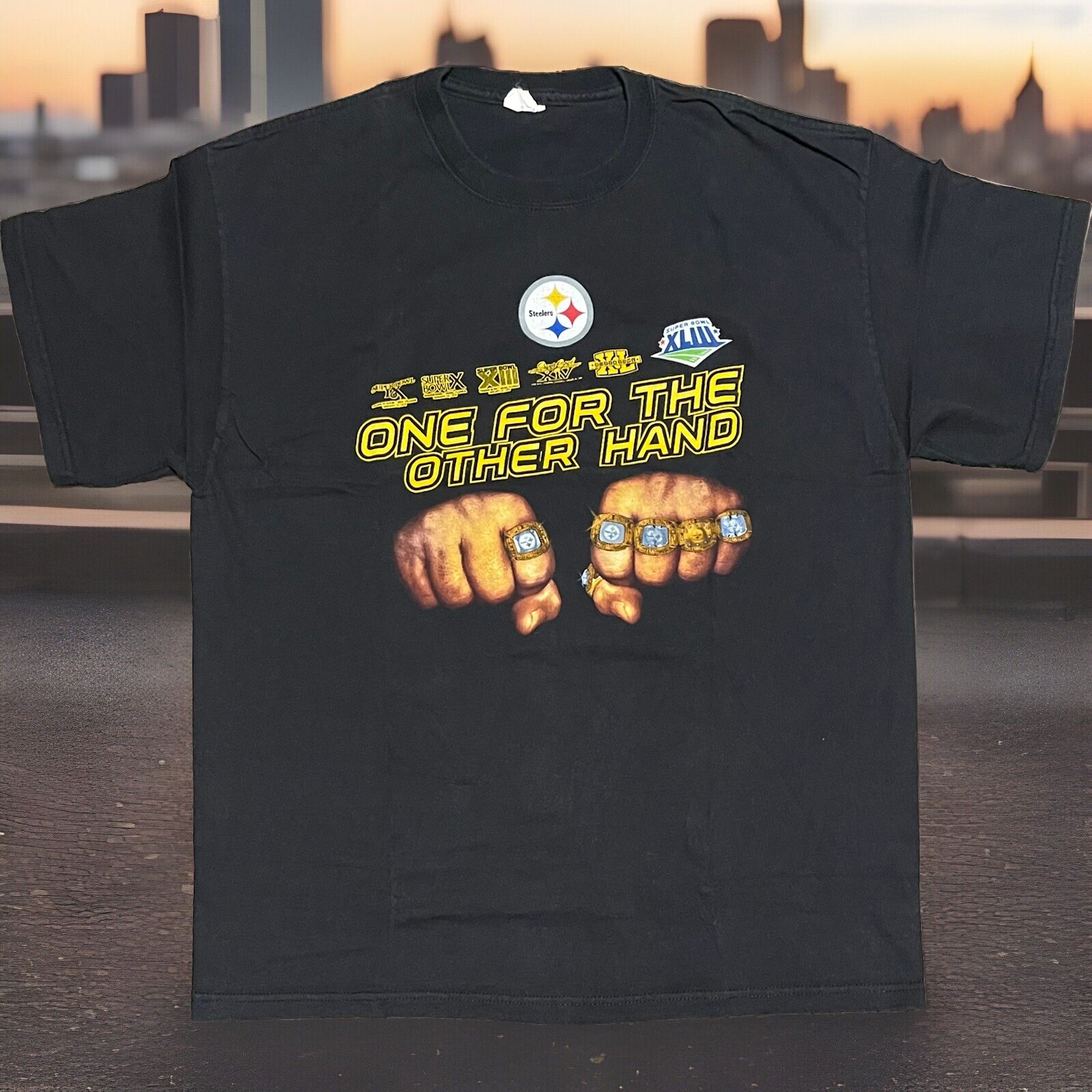 ALTRA Maglia PITTSBURGH STEELER "One For The Other Hand" taglia L