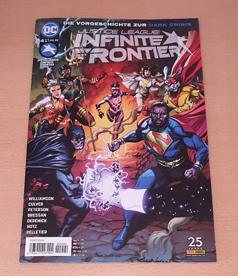 JUSTICE LEAGUE INFINITE FRONTIER # 4 von 6 (deutsch) + Panini 2022 + DC Comics