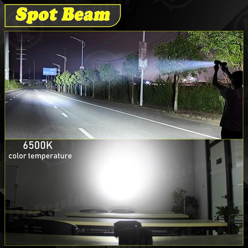 6x Proyector 4" LED Barra de luz de trabajo Luz puntual Todoterreno 4X4 Camión Conducción Lámpara antiniebla - Imagen 2 de 19
