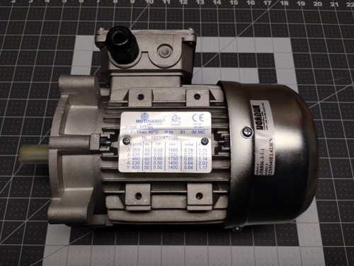 Motovario T71-B4 Motor, Dornur eDrive, 1/2HP, 56C, Ø5/8" Shaft