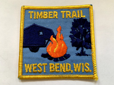 TIMBER TRAIL Patch, West Bend Wisconsin | eBay
