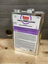 Oatey 30768 Purple Primer Cleaner For CPVC PVC 1 Gallon 30768 New