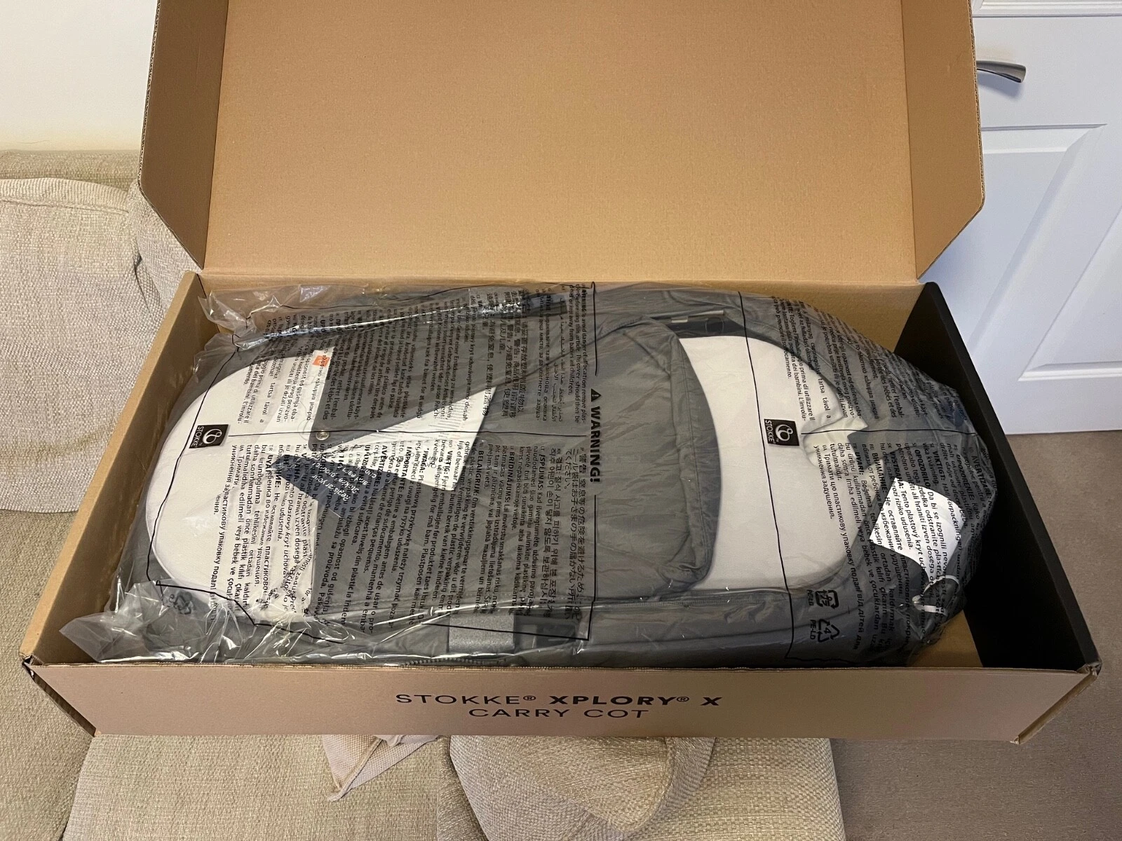 Stokke Xplory X Carrycot - Modern Grey