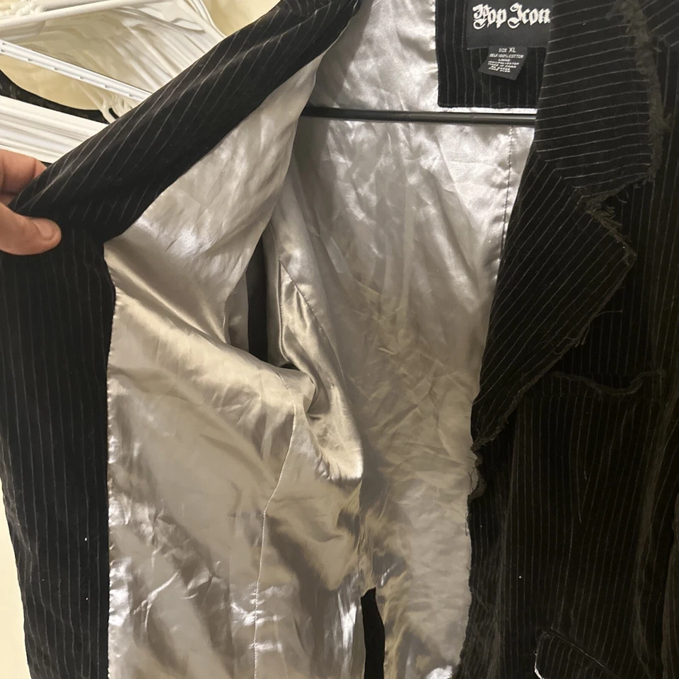 hebilla pop icono ropa chaqueta xl Foto 4 de 4