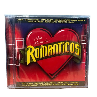 Romanticos Mas Recuerdos by Various Artists CD SEALED small Crack Hole On Case
