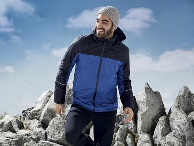 Crivit, Men's 3 in 1 Waterproof Jacket 