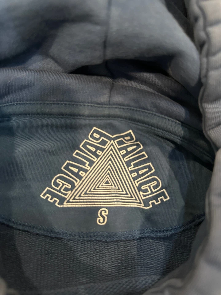 Palace Skateboards Correct Hoodie sweatshirt Size Small Blue - Image 3 of 4