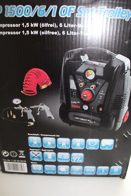 Compressor DKP 1500/6/1 OF Set Trolley Air 8 Bar, 84-116 L/min ''New & Original Packaging''