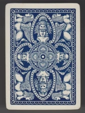 Playing Swap Cards  GENUINE 1 only single VINTAGE WIDE REVERSIBLE LADY 