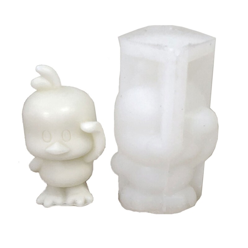Duck Silicone Mold Gypsum Epoxy Resin Aroma Mould for Home Decoration