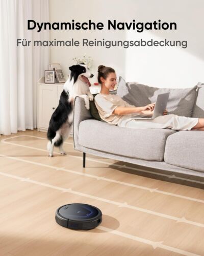 eufy G50 Saugroboter 4000Pa Starker Saugkraft Dynamische Navigation Entwirrkamm - Bild 6 von 6