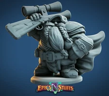 Dwarven Ranger by Epics N Stuffs | D&D | DnD | Print on Demand