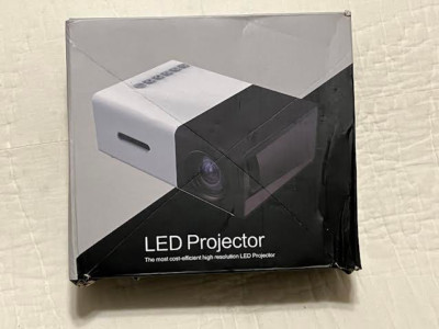 LED High Resolution Projector-Home Theater Projector-New in Box