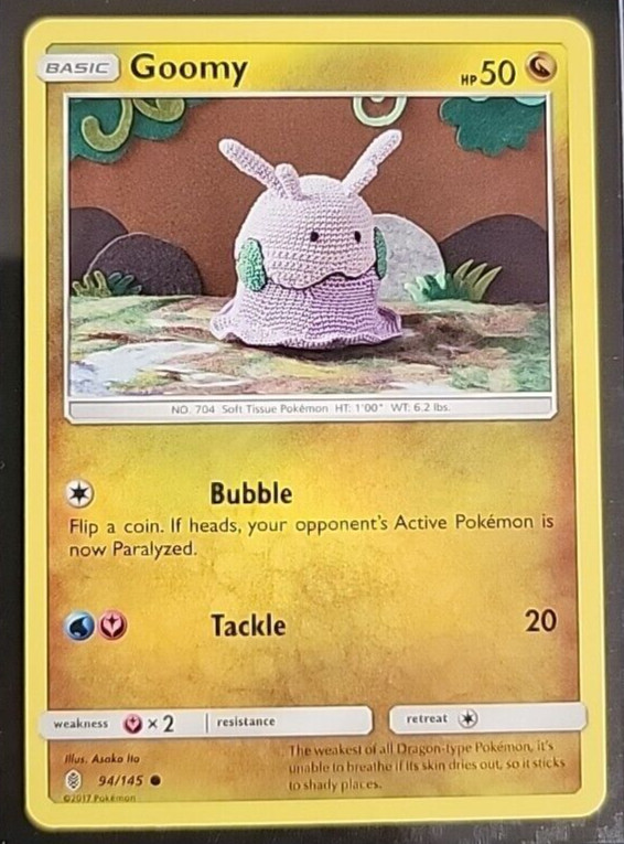 Goomy 94/145 - Guardians Rising - Common - Pokemon Card TCG