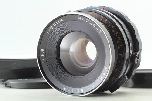 [N MINT W/ Hood] Mamiya Sekor 90mm f/3.8 Medium Format Lens For RB67 JAPAN