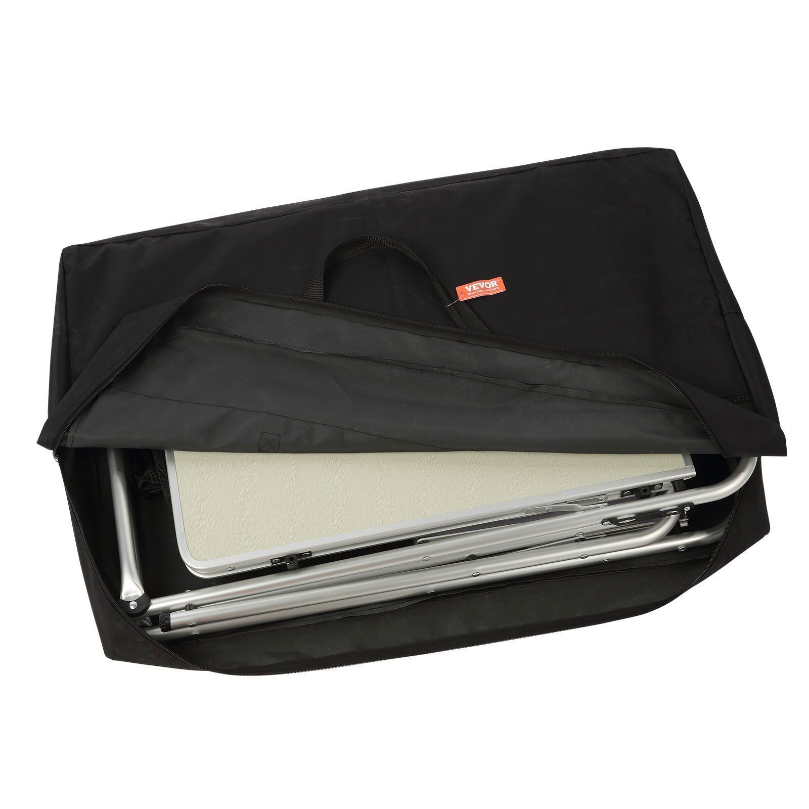 Camping Kitchen Table, Folding Outdoor Cooking Table with Storage Carrying Bag