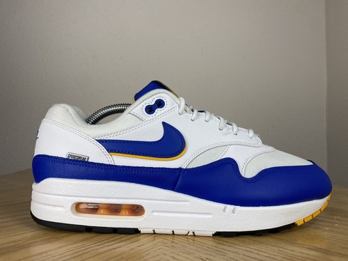Nike Air Max 1 SE Men's Shoes in White/University Gold, Size: 9 | AO1021-102