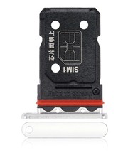 Replacement Dual Sim Card Tray Compatible With OnePlus 10 Pro Panda White