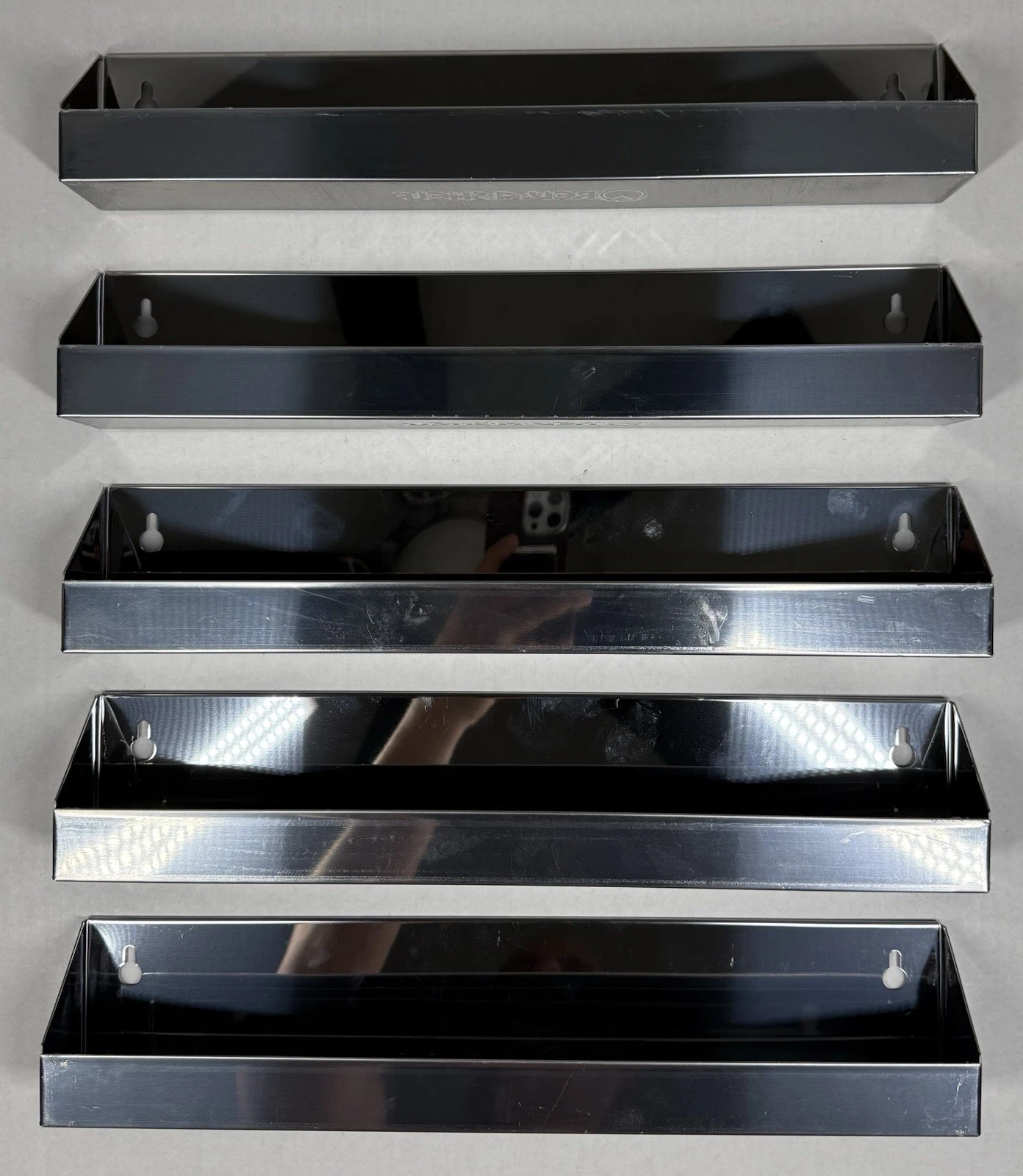 5 Rev-A-Shelf 16” Slim Spice Rack Trays Stainless Steel Brand New…
Opens in a new window or tab