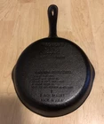 Wagner's 1891 Original Cast Iron Cookware 8 Inch Skillet Made in USA Preseasoned