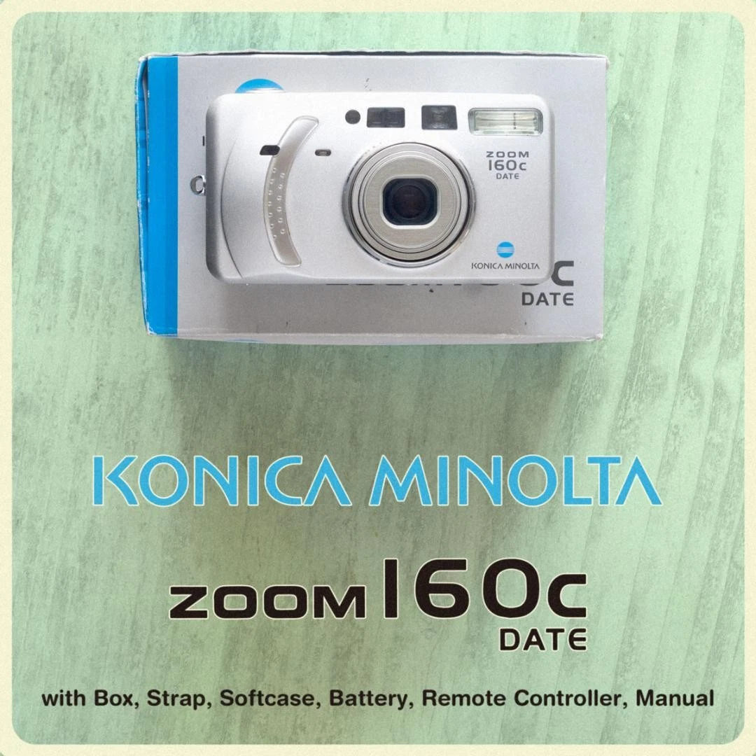 Konica Minolta Zoom 160c Film Cameras for sale | eBay