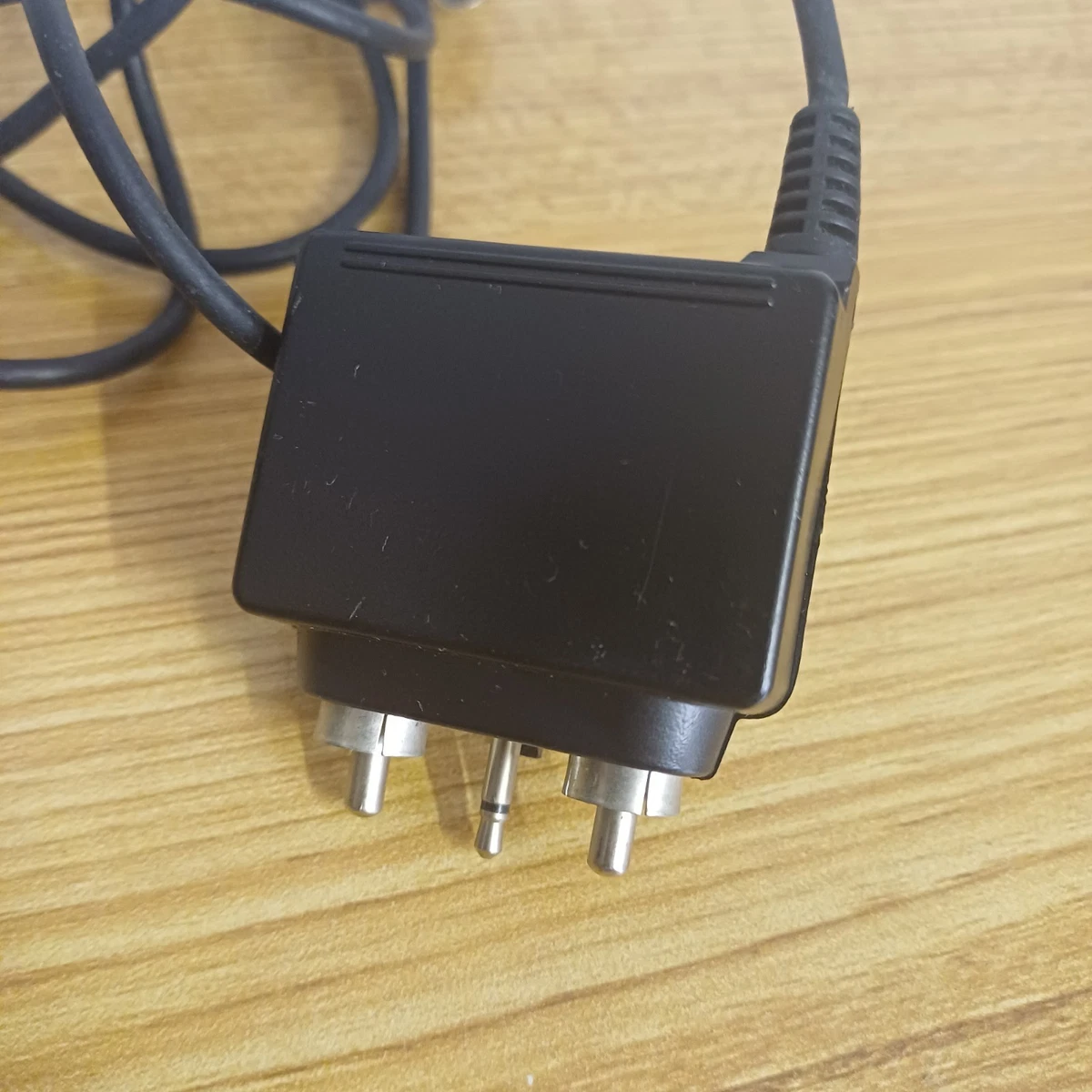 Adaptador RFU RF Sony PlayStation 1 SCPH-1062 negro conector de consola con cable