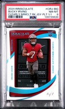 bucky irving 1/1 immaculate clearly 2024