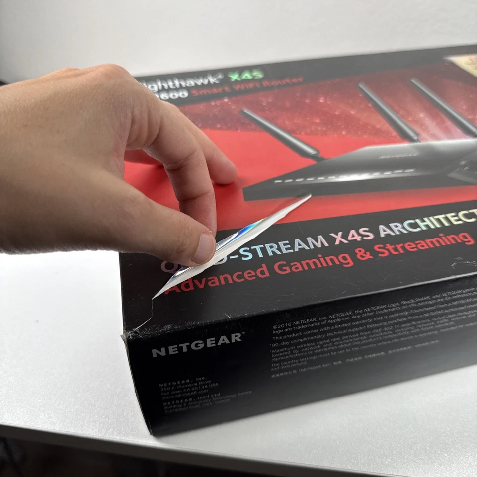 NETGEAR Nighthawk X4S AC2600 Model R7800 DualBand WIFI Router Sealed Inside READ - Image 2 of 4