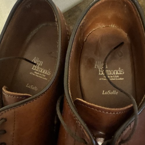 Allen Edmonds Men's LaSalle (Similar to Delray), Oxford LaceUp, 9D - Picture 3 of 8
