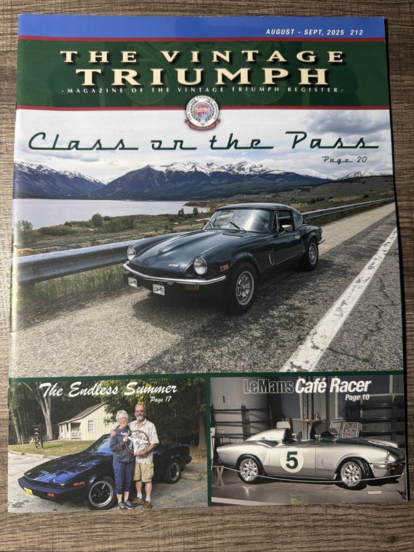 Vintage Triumph Magazine - August - Sept 2025 - 212