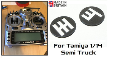 Schaltkulisse FrSKY FS-I6 & Taranis X9D Sender Tamiya 1/14 Sattelzugmaschine