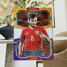 Panini 2017-18 Select Soccer Prizm Terrace Saúl #21 Spain FIFA Trading Card