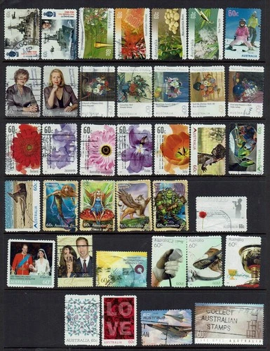 2011  Collection  37 Stamps Flowers Farming   Plus  More Australia