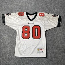 Vtg Alvin Harper Tampa Bay Buccaneers Wilson Jersey Boys S White 1990s Football