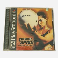 Power Spike Pro Beach Volleyball PS1 PlayStation Sealed Sony Game New PsOne VTG