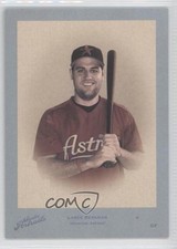2005 Donruss Studio Portraits Leather & Lumber Blue 35/40 Lance Berkman 7ov