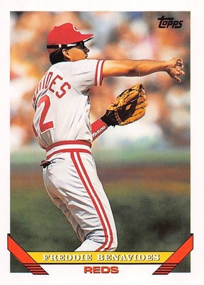 Freddie Benavides 1993 Topps 356 Cincinnati Reds Baseball Card
